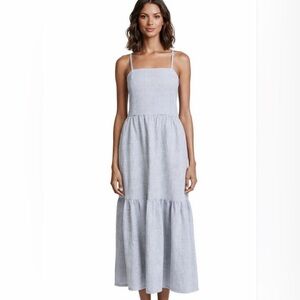 Ace & Jig Dusty Midi Dress Rockaway Blue XS